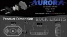 Aurora ROCK belysningskit med komplett ledningsnett thumbnail
