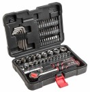 TOP TOOLS PIPESETT 63 deler m/SKRALLE, BITSSETT og KOFFERT thumbnail