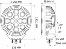 Oledone 8” Giant - ECE R112 M/ PARK thumbnail