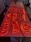 OUTLET! LED lysskilt/dekor 12/24v - FÅ IGJEN! thumbnail