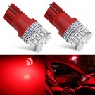 NYHET! LED PARK/KUPÈLYS T10 1PAR - RØD FARGE thumbnail