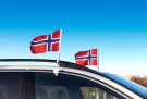 NORSK FLAGG FOR BILRUTE, 1 par thumbnail