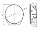 Lumary Cronos 9 inch ECE R112  - M/ PARKLYS thumbnail