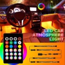 USB, RGB, Bluetooth-Musikk LED 4 stk thumbnail