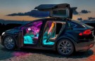 USB, RGB, Bluetooth-Musikk LED 4 stk thumbnail
