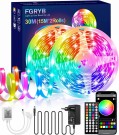 Premium RGB LED stripe - 30 meter - 230v støpsel thumbnail