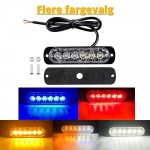 Bestselger! LED blits, velg farge