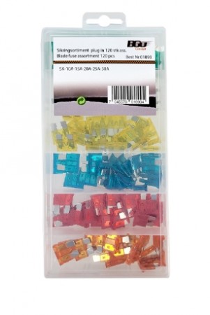 SIKRING PLUG IN MINI 100 STK ASSORTERT