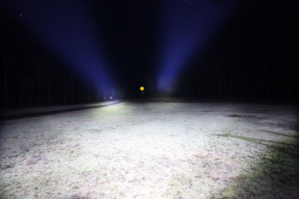 Avstand til gult punkt ca. 400 meter
