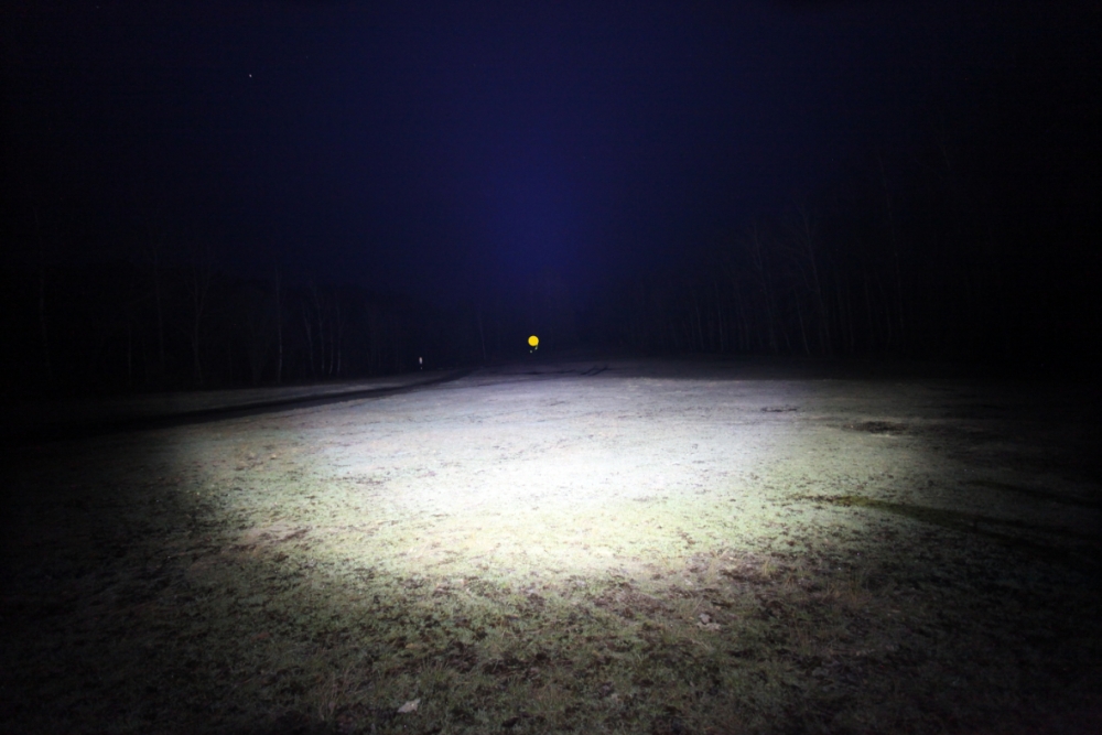Avstand til gult punkt ca. 400 meter
